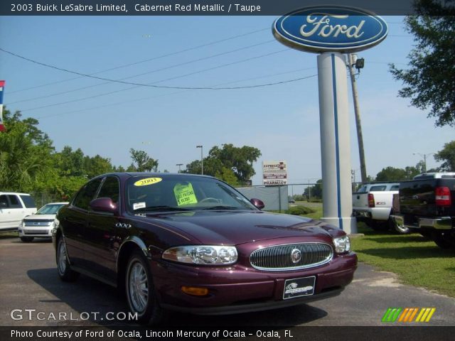 2003 Buick LeSabre Limited in Cabernet Red Metallic