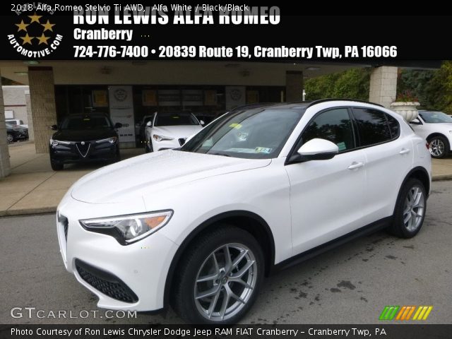 2018 Alfa Romeo Stelvio Ti AWD in Alfa White