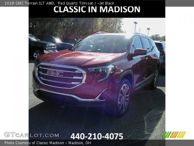 2018 GMC Terrain SLT AWD in Red Quartz Tintcoat