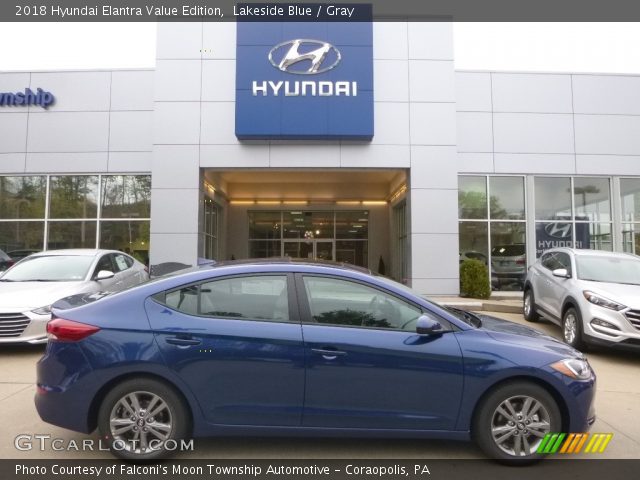 2018 Hyundai Elantra Value Edition in Lakeside Blue