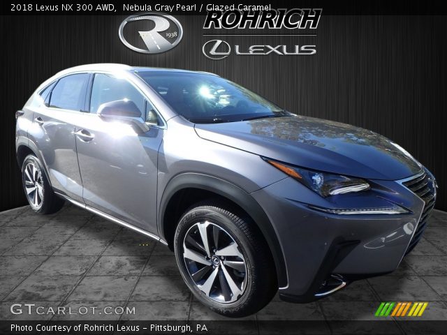 2018 Lexus NX 300 AWD in Nebula Gray Pearl