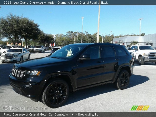 2018 Jeep Grand Cherokee Altitude in Diamond Black Crystal Pearl