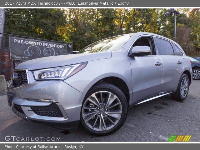 2017 Acura MDX Technology SH-AWD in Lunar Silver Metallic