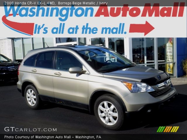 2008 Honda CR-V EX-L 4WD in Borrego Beige Metallic