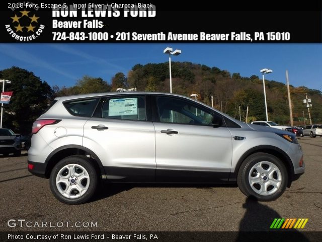 2018 Ford Escape S in Ingot Silver