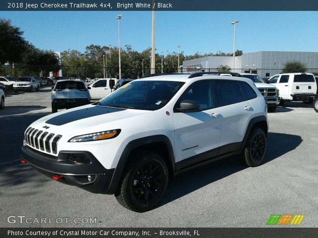 2018 Jeep Cherokee Trailhawk 4x4 in Bright White