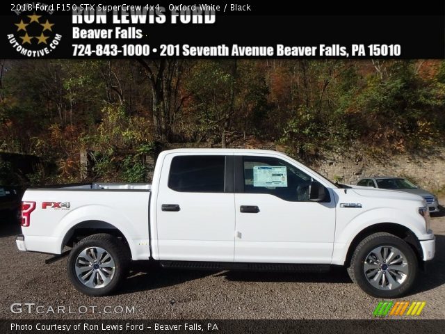 2018 Ford F150 STX SuperCrew 4x4 in Oxford White