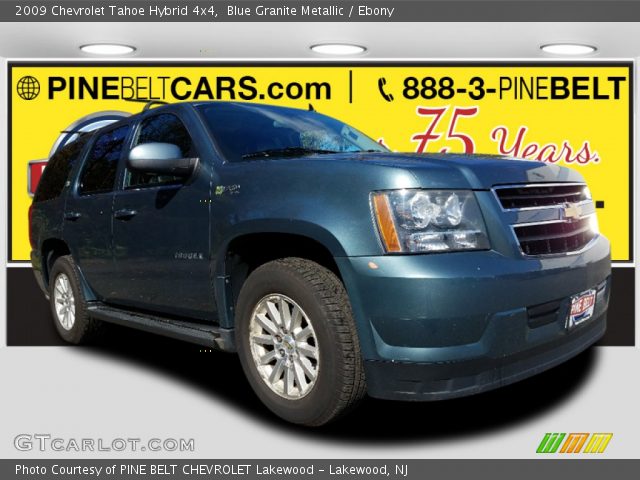 2009 Chevrolet Tahoe Hybrid 4x4 in Blue Granite Metallic