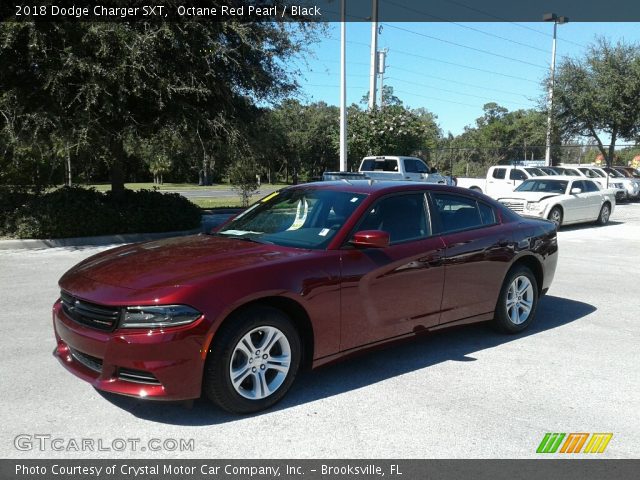 2018 Dodge Charger SXT in Octane Red Pearl