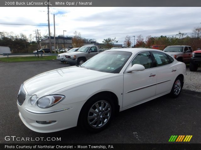2008 Buick LaCrosse CXL in White Opal