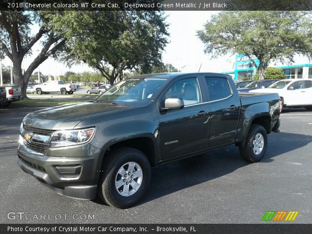 2018 Chevrolet Colorado WT Crew Cab in Deepwood Green Metallic