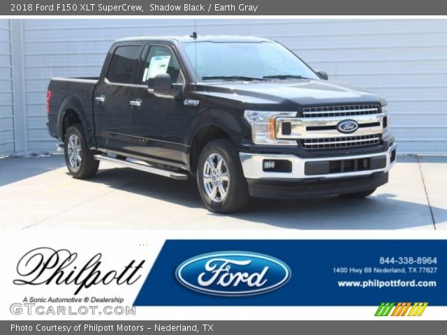2018 Ford F150 XLT SuperCrew in Shadow Black
