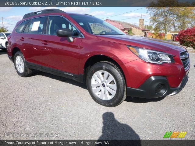2018 Subaru Outback 2.5i in Crimson Red Pearl