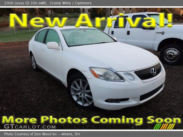 2006 Lexus GS 300 AWD in Crystal White