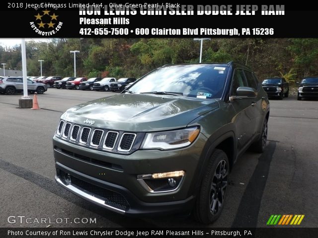 2018 Jeep Compass Limited 4x4 in Olive Green Pearl