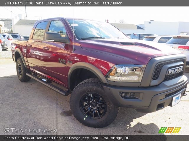 2018 Ram 1500 Rebel Crew Cab 4x4 in Delmonico Red Pearl