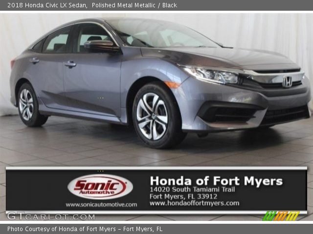 2018 Honda Civic LX Sedan in Polished Metal Metallic