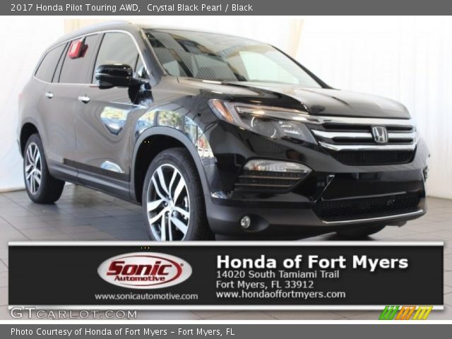 2017 Honda Pilot Touring AWD in Crystal Black Pearl