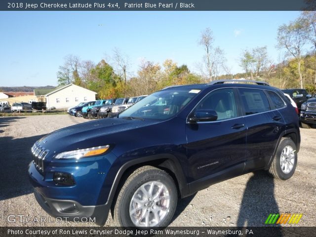 2018 Jeep Cherokee Latitude Plus 4x4 in Patriot Blue Pearl