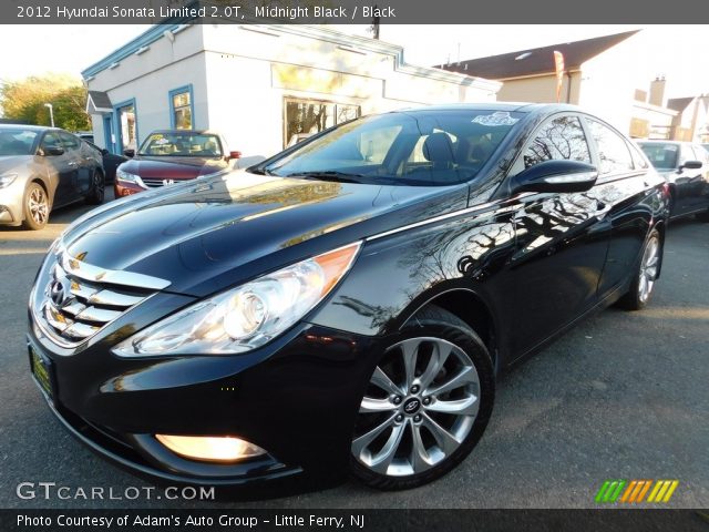 2012 Hyundai Sonata Limited 2.0T in Midnight Black