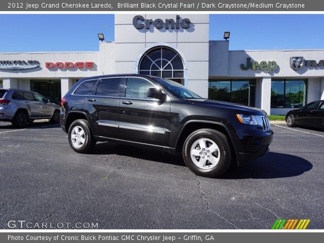 2012 Jeep Grand Cherokee Laredo in Brilliant Black Crystal Pearl