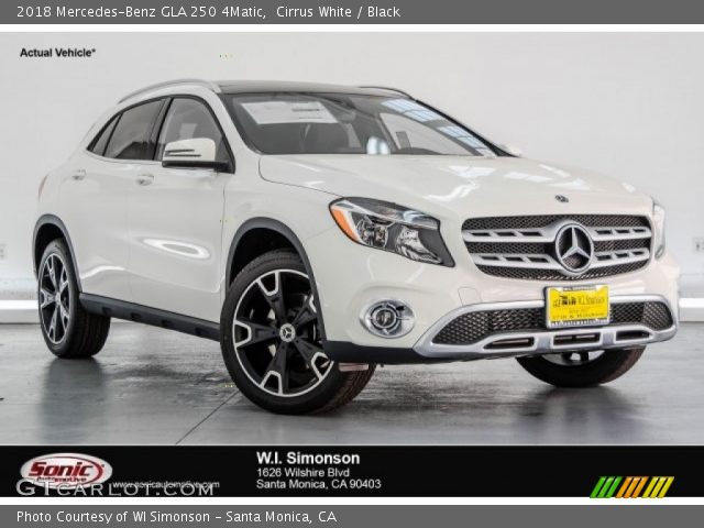 2018 Mercedes-Benz GLA 250 4Matic in Cirrus White