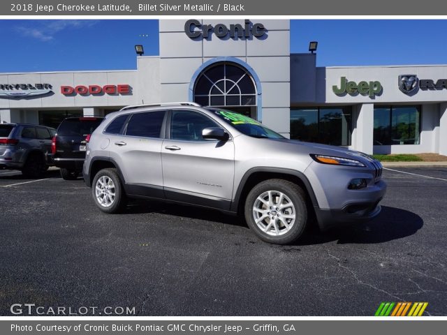 2018 Jeep Cherokee Latitude in Billet Silver Metallic