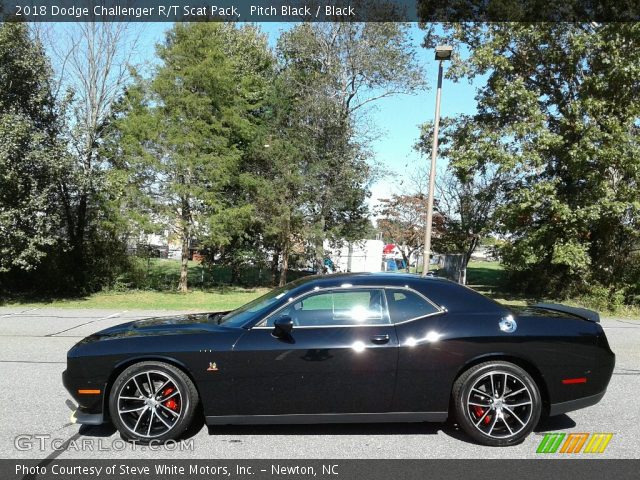 2018 Dodge Challenger R/T Scat Pack in Pitch Black