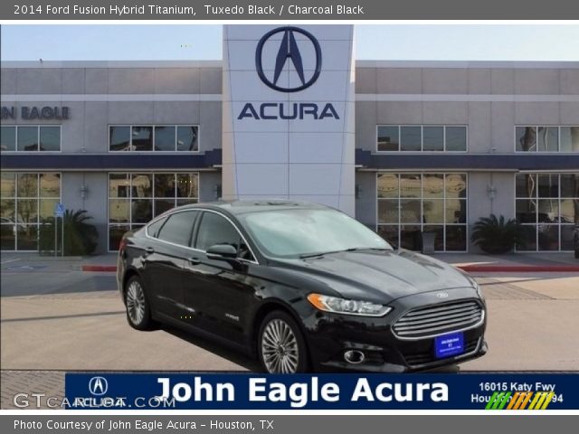 2014 Ford Fusion Hybrid Titanium in Tuxedo Black