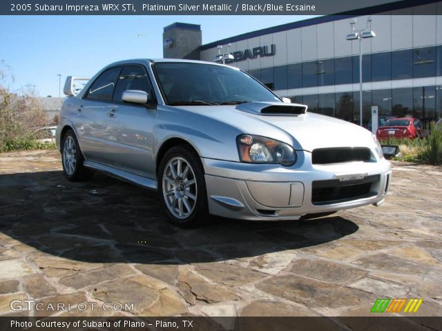 2005 Subaru Impreza WRX STi in Platinum Silver Metallic