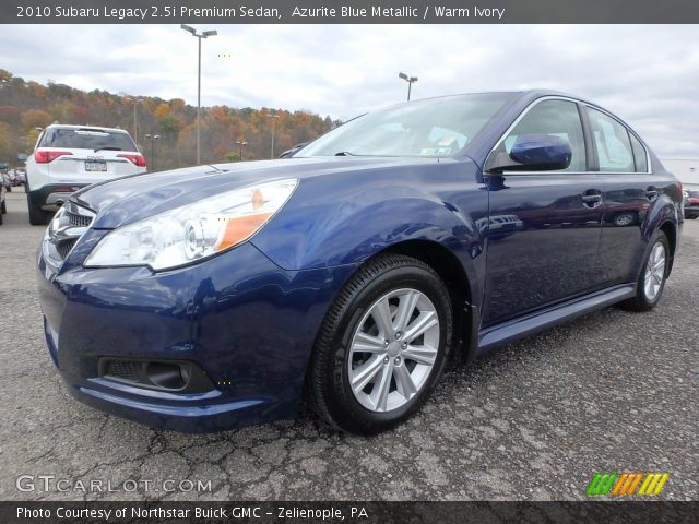 2010 Subaru Legacy 2.5i Premium Sedan in Azurite Blue Metallic