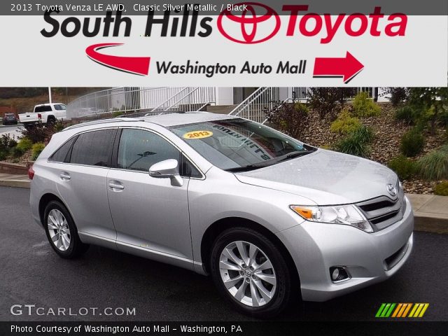 2013 Toyota Venza LE AWD in Classic Silver Metallic