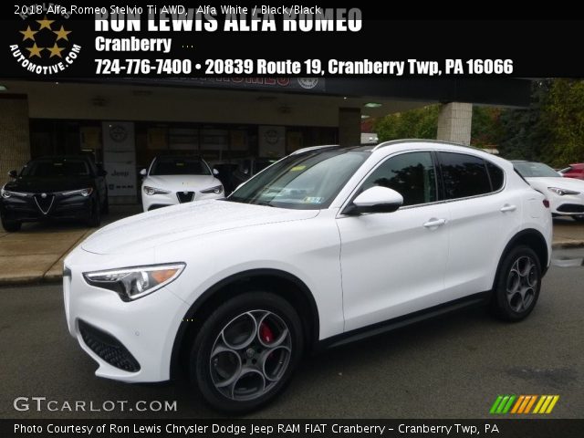 2018 Alfa Romeo Stelvio Ti AWD in Alfa White
