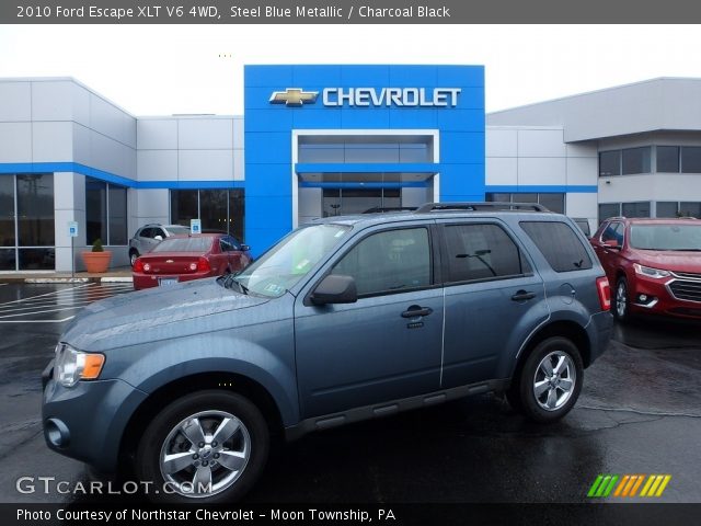 2010 Ford Escape XLT V6 4WD in Steel Blue Metallic