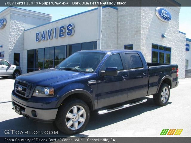 2007 Ford F150 FX4 SuperCrew 4x4 in Dark Blue Pearl Metallic