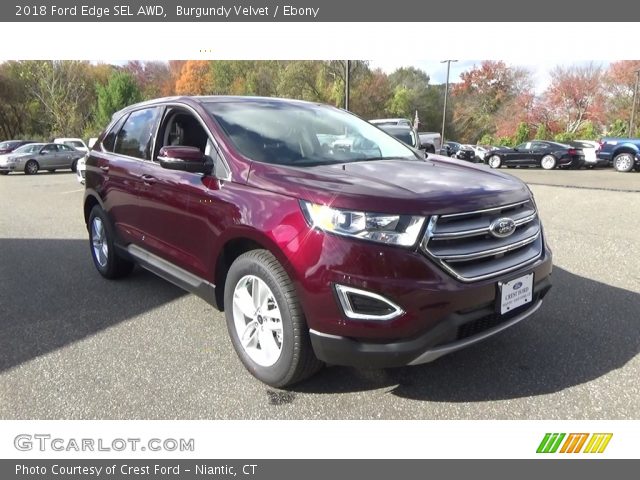 2018 Ford Edge SEL AWD in Burgundy Velvet