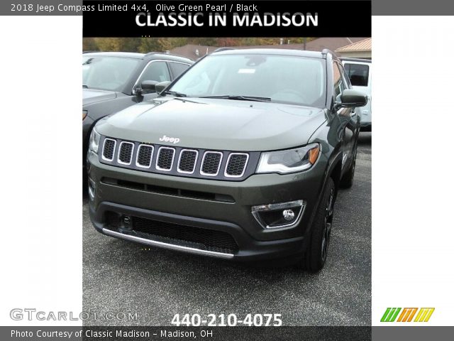 2018 Jeep Compass Limited 4x4 in Olive Green Pearl