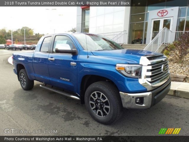 2018 Toyota Tundra Limited Double Cab 4x4 in Blazing Blue Pearl