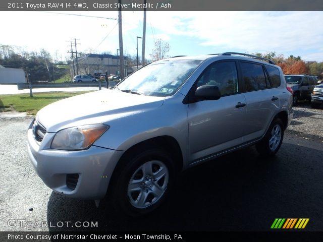 2011 Toyota RAV4 I4 4WD in Classic Silver Metallic