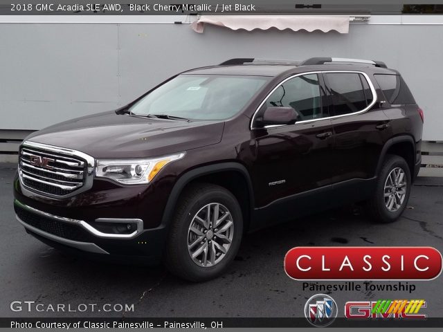2018 GMC Acadia SLE AWD in Black Cherry Metallic