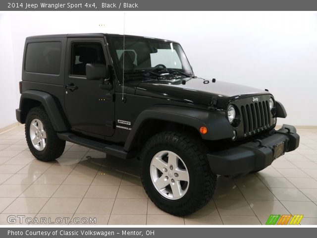 2014 Jeep Wrangler Sport 4x4 in Black