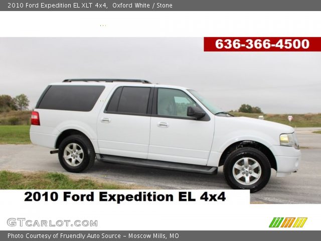 2010 Ford Expedition EL XLT 4x4 in Oxford White