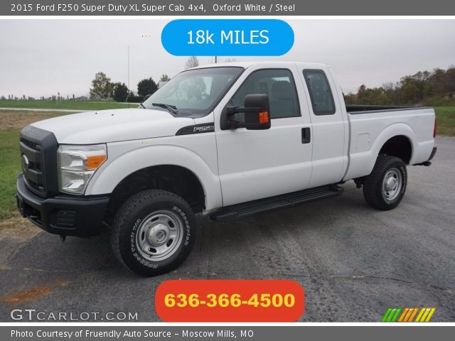 2015 Ford F250 Super Duty XL Super Cab 4x4 in Oxford White