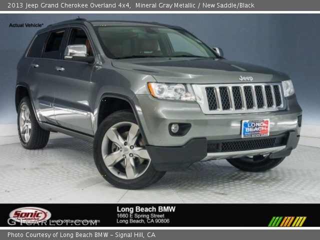 2013 Jeep Grand Cherokee Overland 4x4 in Mineral Gray Metallic