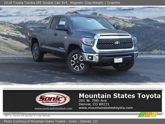 2018 Toyota Tundra SR5 Double Cab 4x4 in Magnetic Gray Metallic