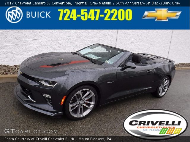 2017 Chevrolet Camaro SS Convertible in Nightfall Gray Metallic