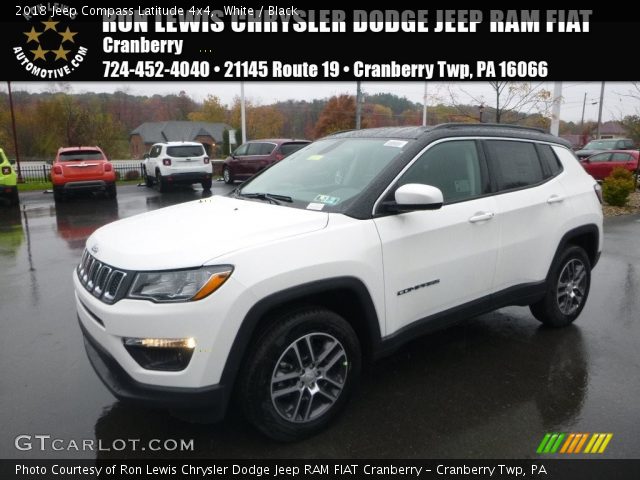 2018 Jeep Compass Latitude 4x4 in White