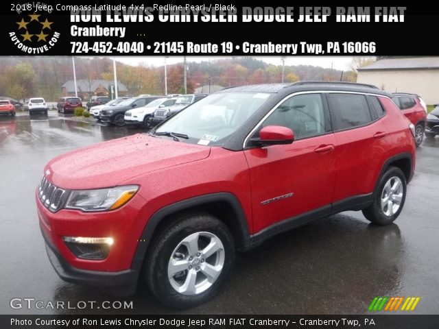 2018 Jeep Compass Latitude 4x4 in Redline Pearl