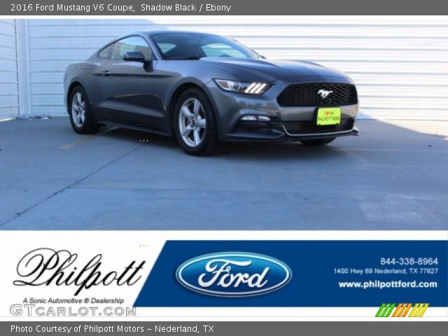 2016 Ford Mustang V6 Coupe in Shadow Black