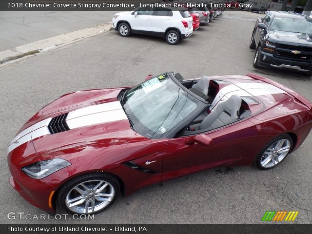 2018 Chevrolet Corvette Stingray Convertible in Long Beach Red Metallic Tintcoat